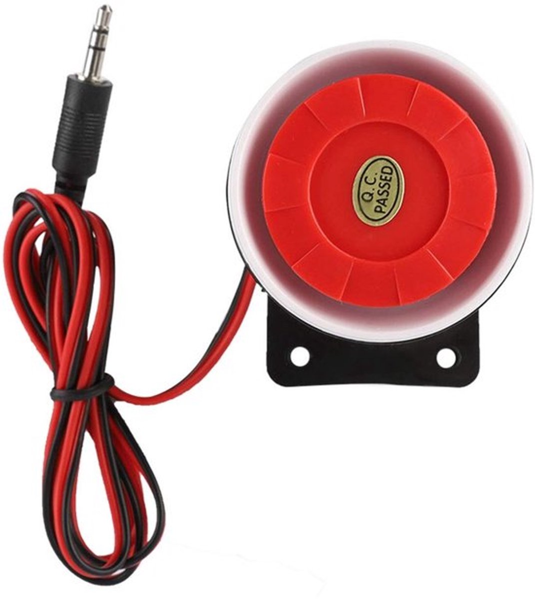 Mini Sirene 6-12 VDC - Multifunctioneel Alarm met Super Tweeter en Compacte Afmeting