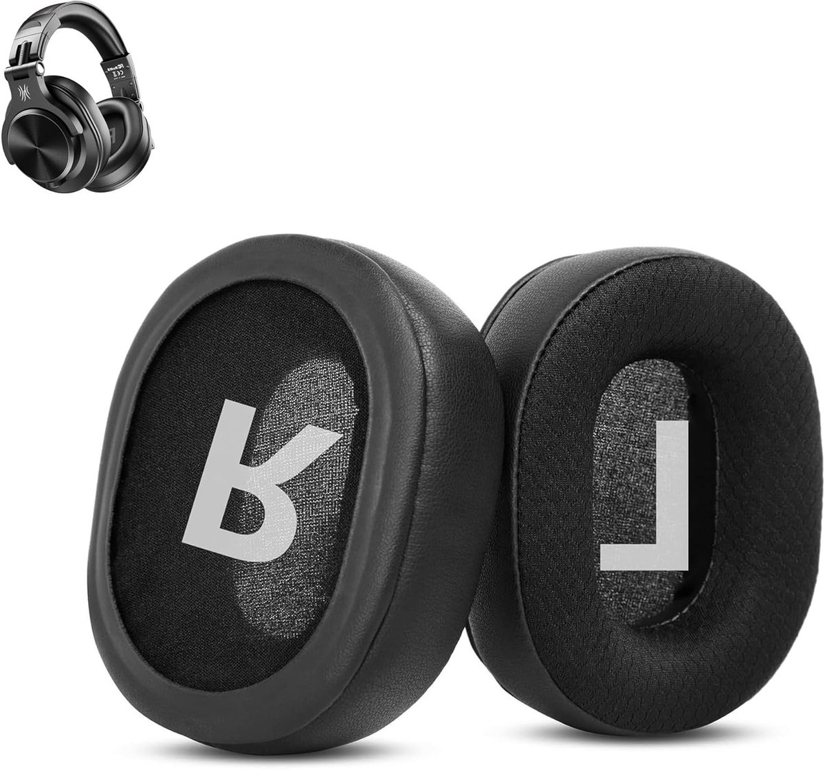 Vervangende Oorkussens voor Bluetooth Hoofdtelefoons met Slijtvast Stof, Geschikt voor A70 en A71 Modellen