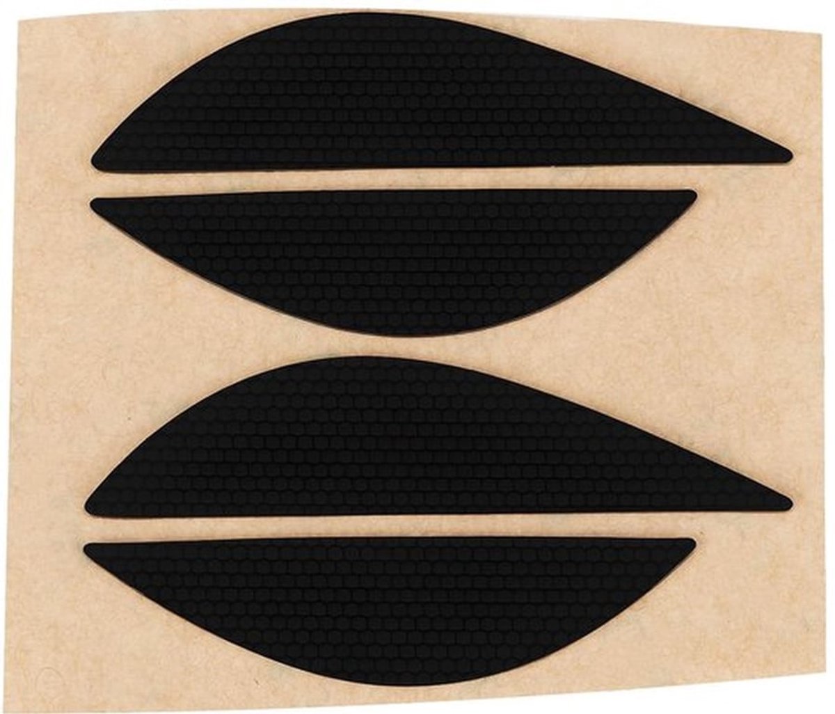 2 Pairs Muismat Beschermers Compatibel met Razer Deathadder 2013 / Chroma Zwart