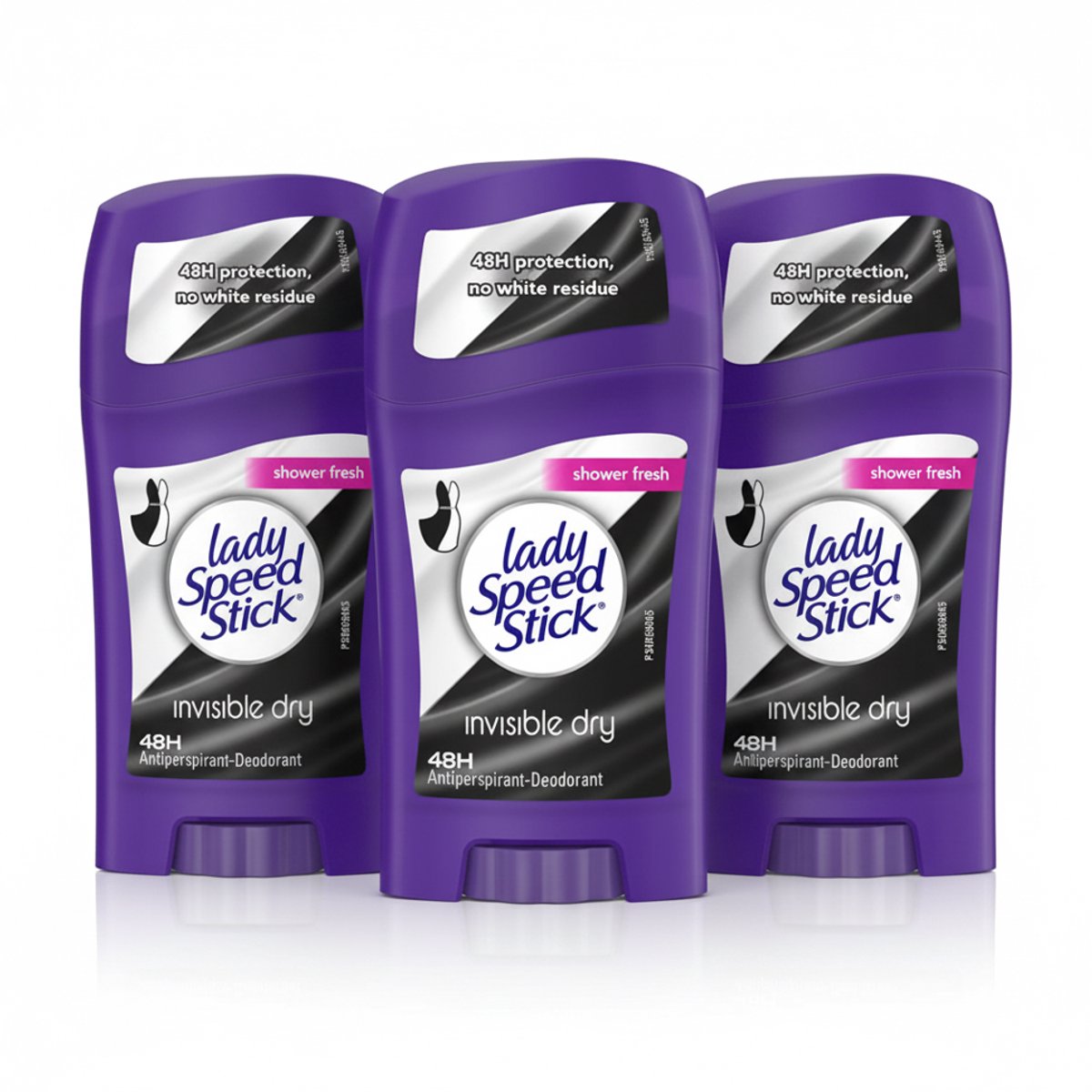 Lady Speed Stick Invisible Dry Shower Fresh Deodorant Stick 3 Pack - Voel Je Fris en Zelfverzekerd - Anti Transpirant Stick Dames - Deodorant Dames Voordeelverpakking - 3x 40g