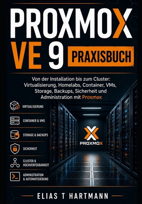 Proxmox VE 9 Praxisbuch - cover