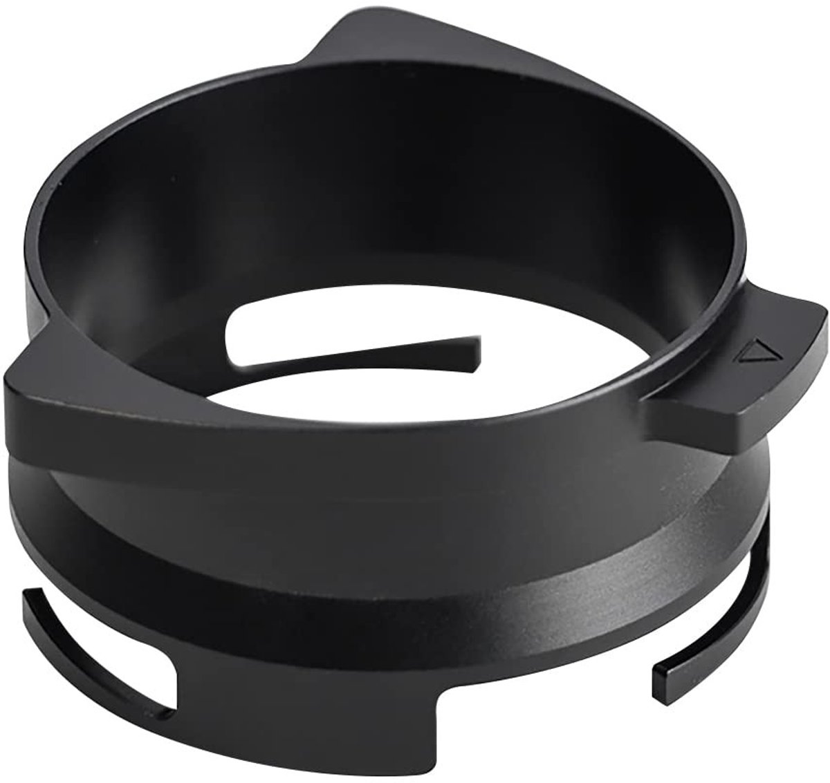 Dailygoods - Handsfree doseertrechter - Doseertrechter voor koffiedik - Aluminium - 54 mm - Vervangende trechteraccessoires - Geschikt voor portafilte...
