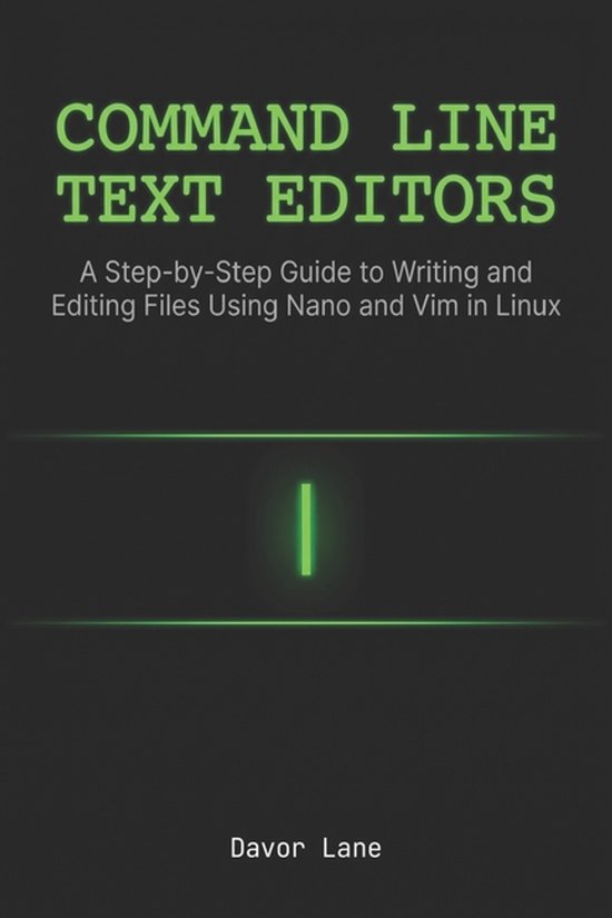 Practical Command Line Skills- Command Line Text Editors - cover