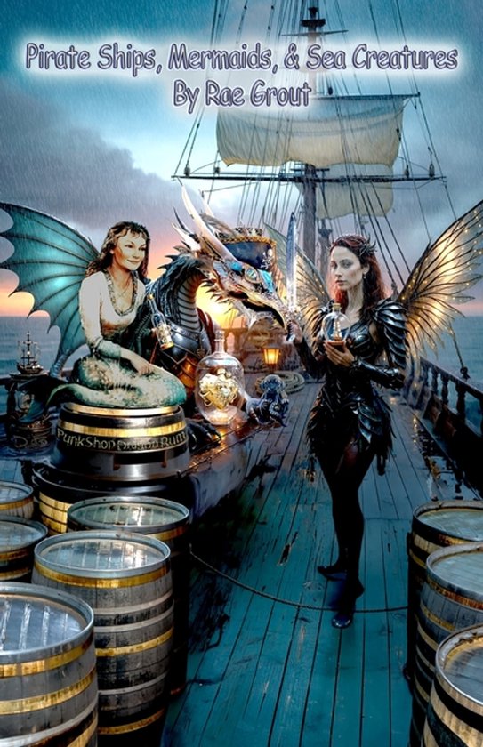 Punk Shop Dragon, Short Stories and Art by Rae Grout- Pirate ... - cover