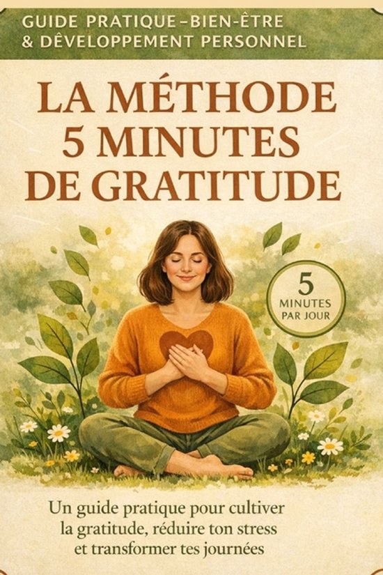 La Méthode 5 Minutes de Gratitude - cover