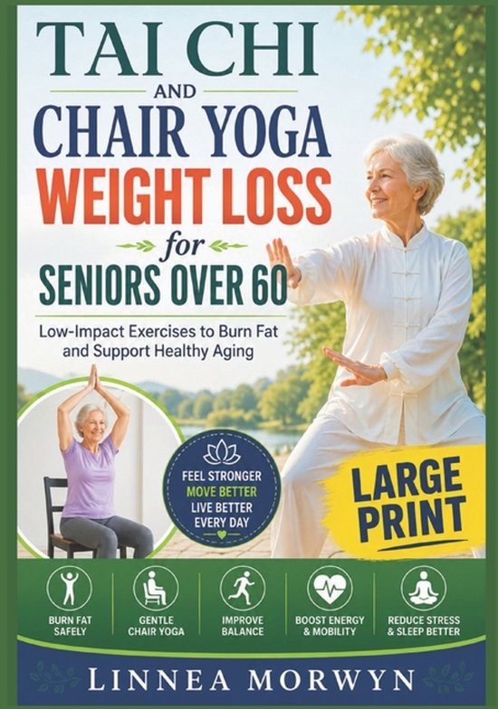 Tai Chi and Chair Yoga Weight Loss for Seniors Over 60 - cover