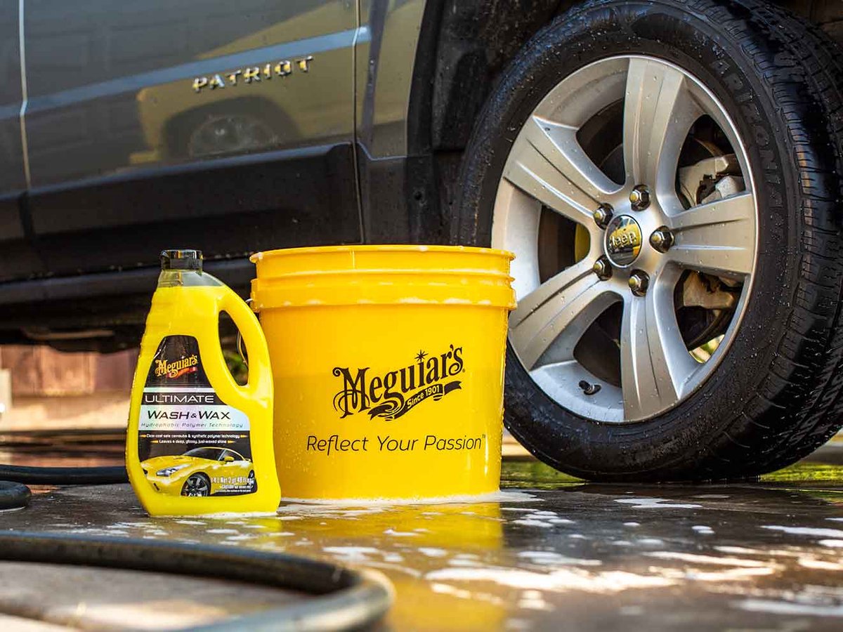 Meguiar’s Ultimate Wash & Wax 1.42 Liter – Autoshampoo met Wax – Carnauba & Synthetic Polymer Technology– Reinigt & Beschermt Lak – foto 6