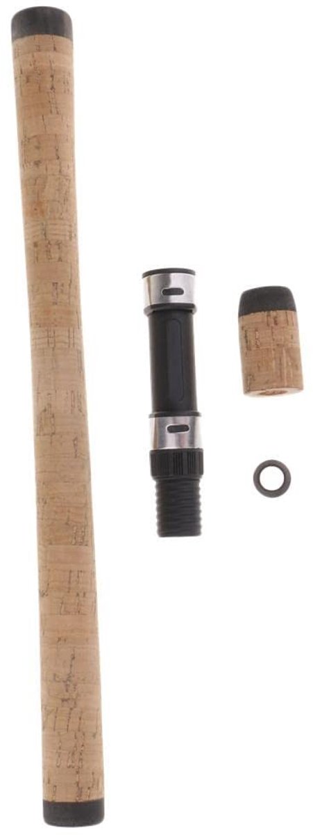 Dailygoods- Hengelgreep Lichtgewicht - Kurk Handvat - DIY Hengelbouw - Hengelreparatie - Composiet - Totale Lengte 47,5 cm - Vishengel