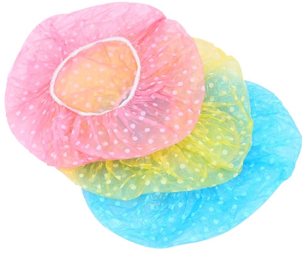 LAUZY- Douchemuts Waterdicht - Herbruikbare Badmuts - Elastische Band - Haarbescherming - Voor Dames - Comfortabele Pasvorm