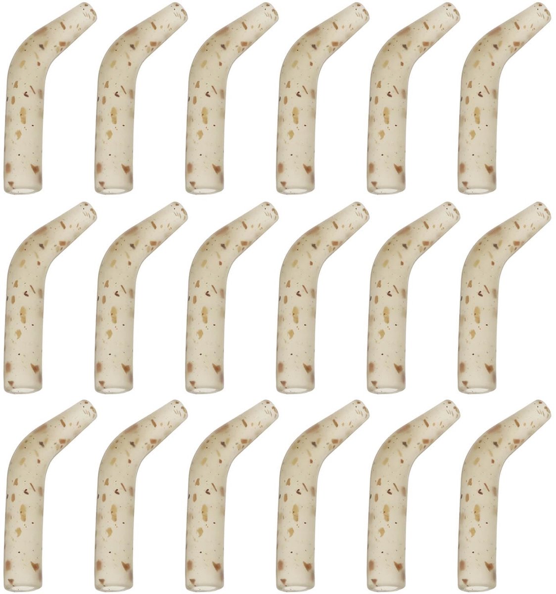 LAUZY- Kickers Grote Maat 14Mm - Groene Camo - Haakcompatibiliteit Maat 2#/4# - Duurzaam Tackle Materiaal - Verbeterde Hooking Efficiency - Hoge Zichtbaarheid - Visaccessoires