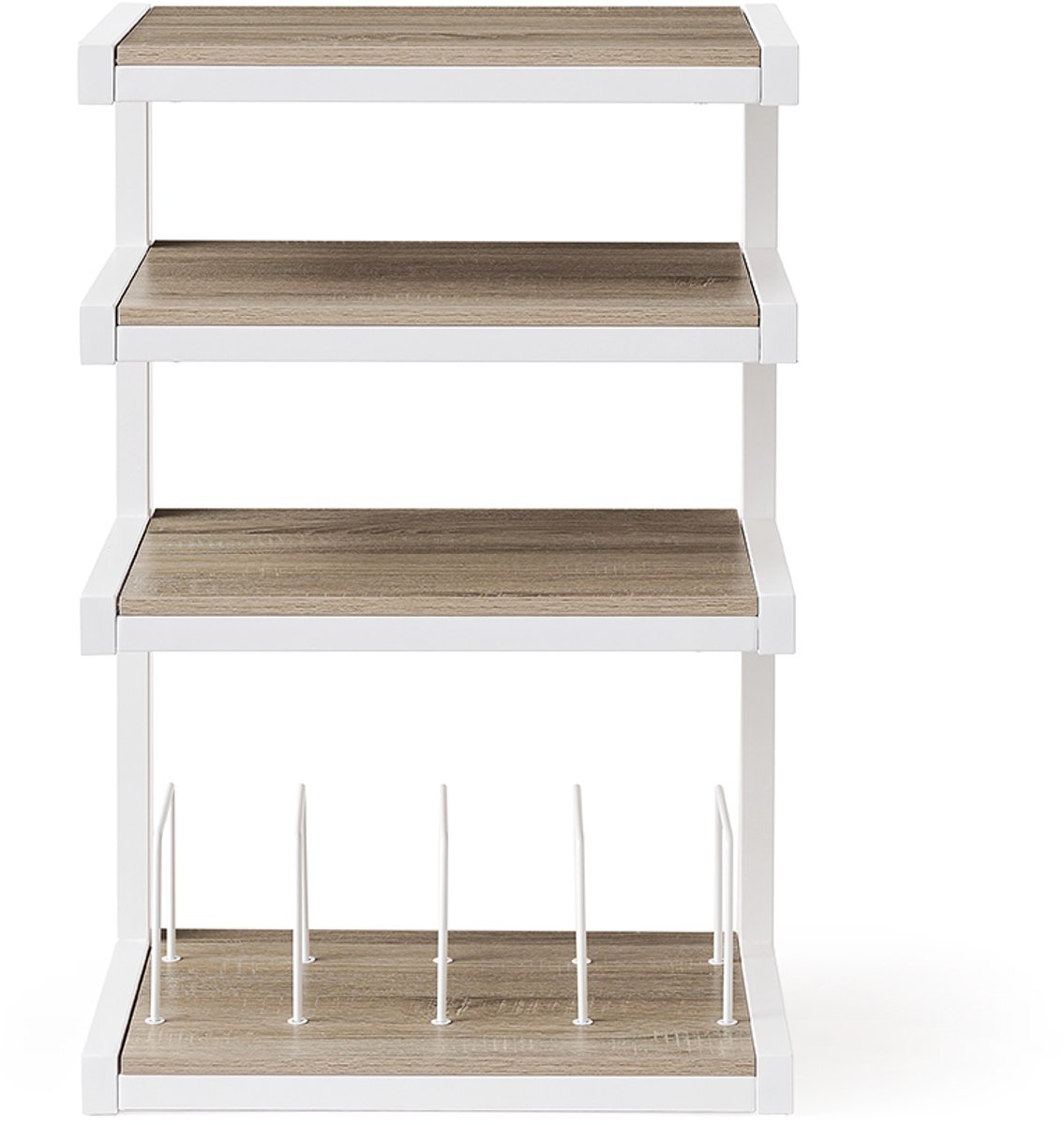 Norstone Esse Hifi Vinyl - Wit/Eik