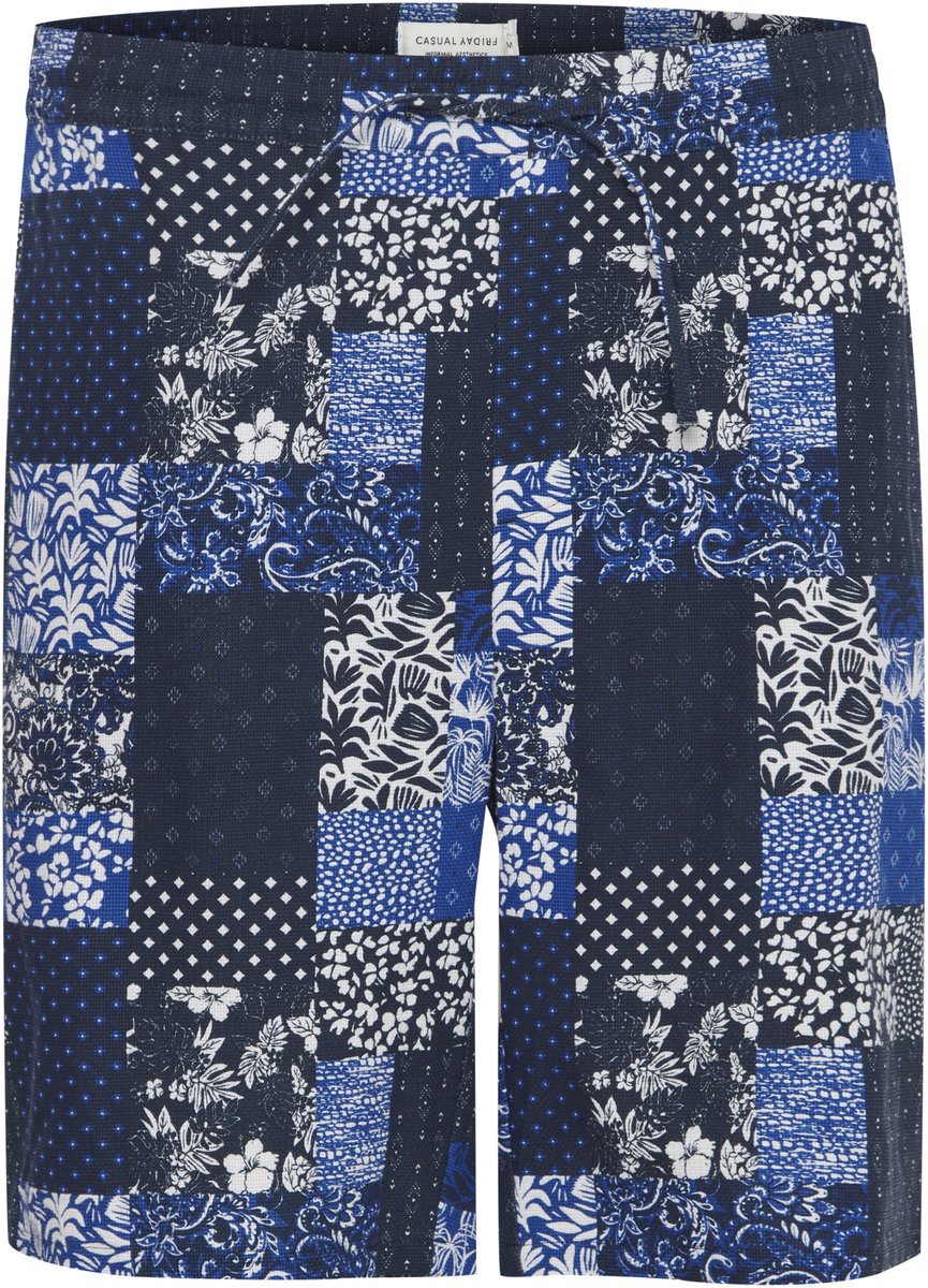 Korte patchwork Casual Friday Frede 0142