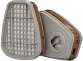 3M 6051 A1 Gas- en Dampfilter 6000 Serie - 2 stuks