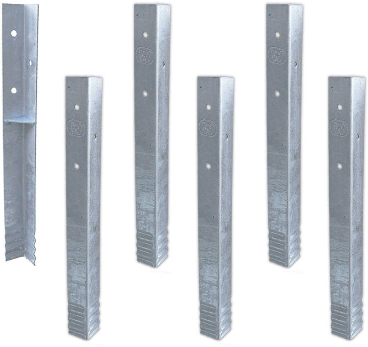 FATMOOSE ProFix Hoekanker - SET a 6 stuks