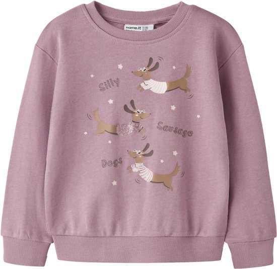 NAME IT - NMFVASACHA LS NREG SWEAT UNB - Meisjes - Sweaters