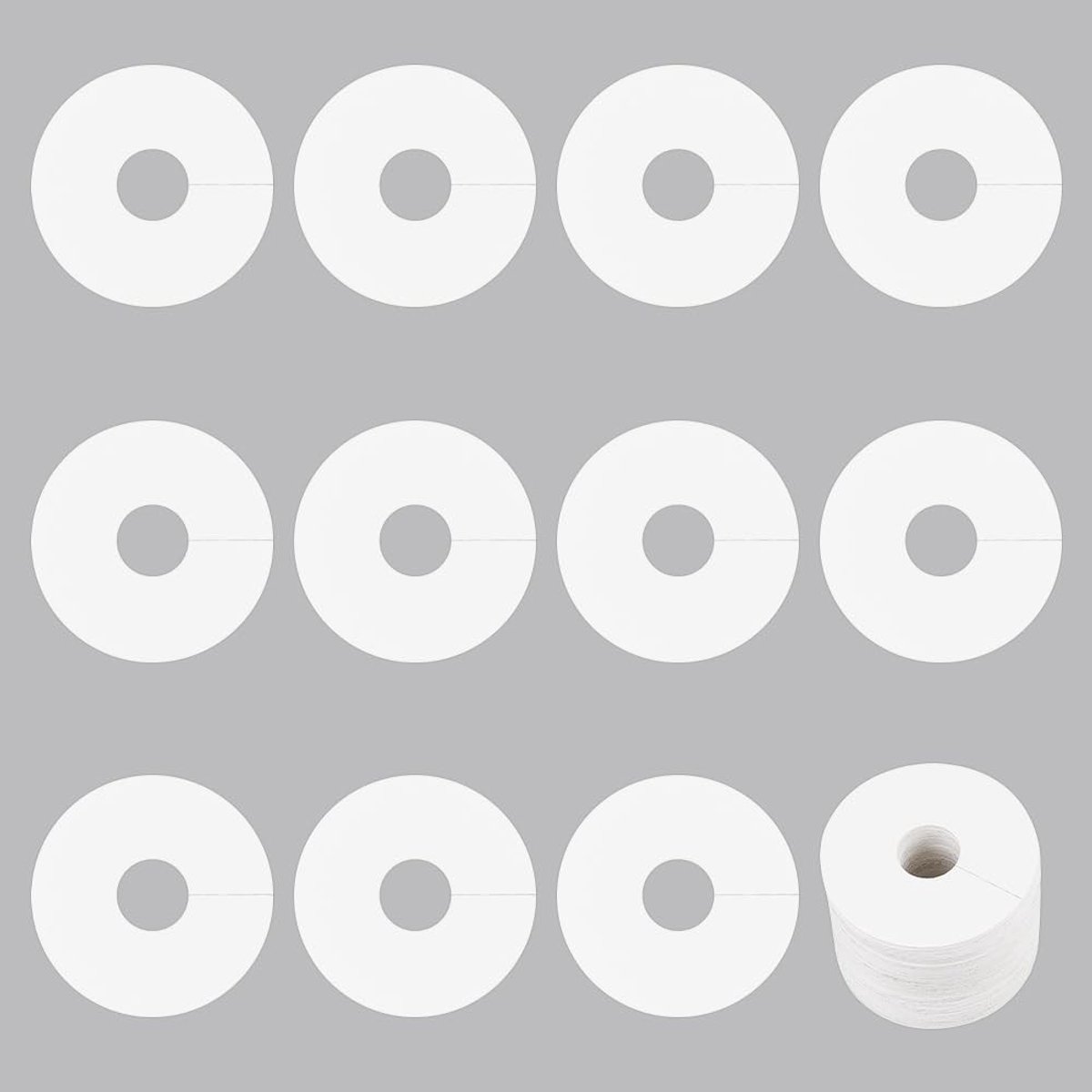 LIVIA HOME - 150 Stuks Drank Naamlabels voor Wijnglazen - Blanco Glas Markers Tags voor Feesten