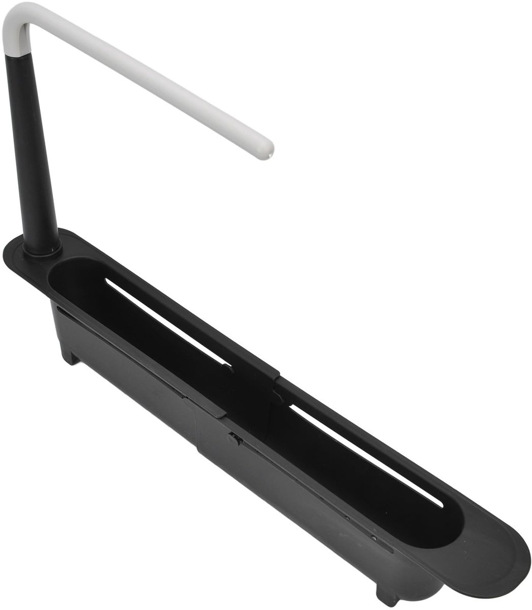 Dailygoods- Spoelbakopbergrek Uitbreidbaar - Verstelbare Organisator - Grote Capaciteit - Eenvoudige Installatie - Stabiele Constructie - Hygiënische Ventilatie - Gootsteenorganizer