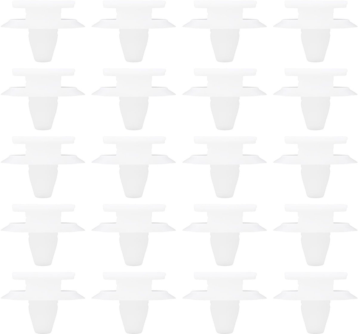 Dailygoods- Afdichtingstrip 20 Stuks - Bevestigingsclips - Voordeur - Compatibel met Citroen Berlingo/DS3 - Kunststof - Duurzaam - Deurbekleding Clips