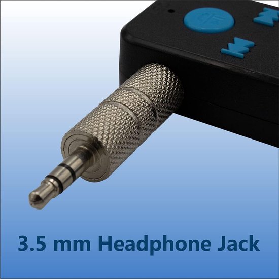 Audio Streamer - Muziek Ontvanger - Draadloos Muziek Luisteren - Snelle Oplaadtijd - Mini Formaat - Blauw — afbeelding 3