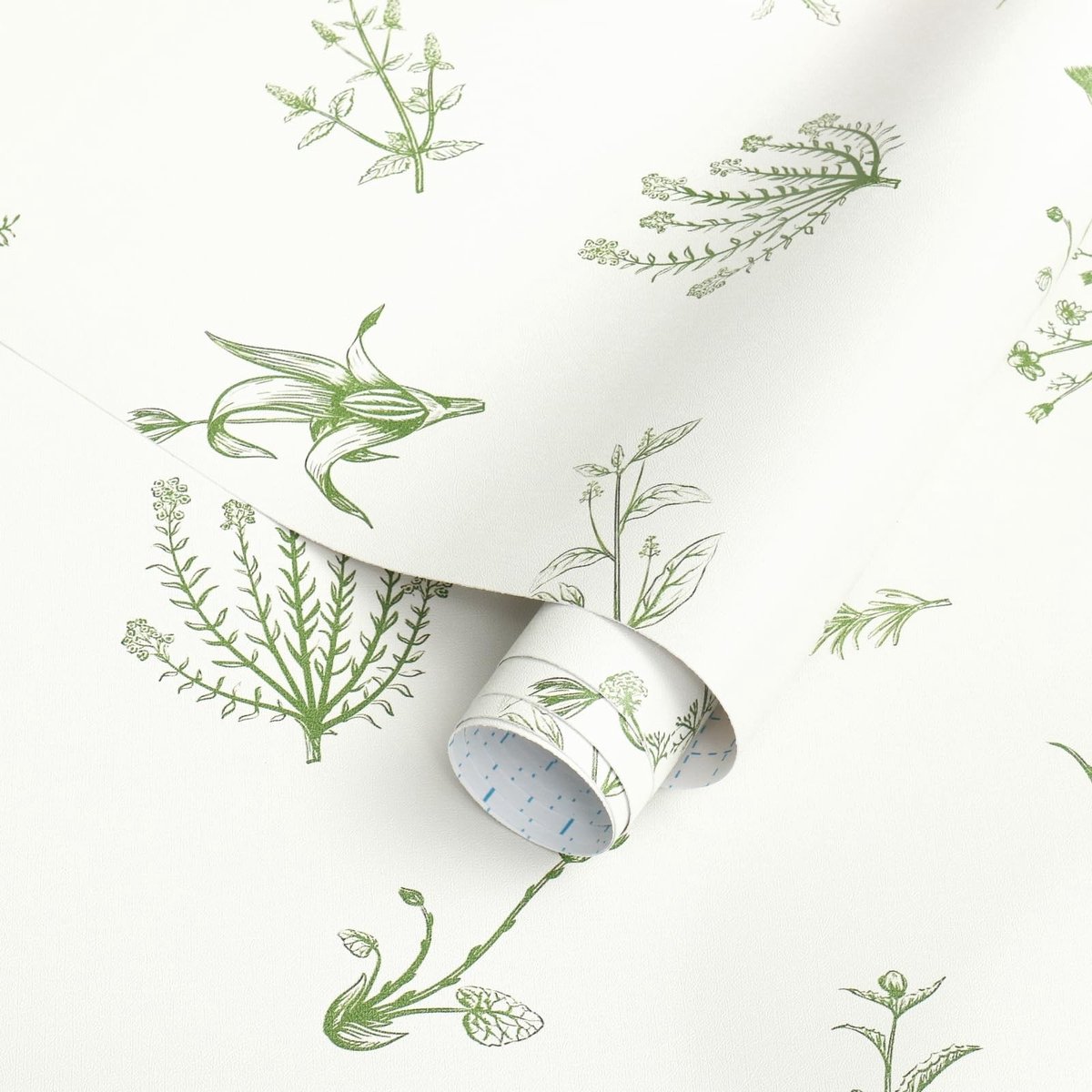Dailygoods - Groene bladeren - Zelfklevend behang - Waterdicht en eenvoudig aan te brengen - 41 cm x 3 m - Tropisch bloemenbehang - Ideaal voor woonka...