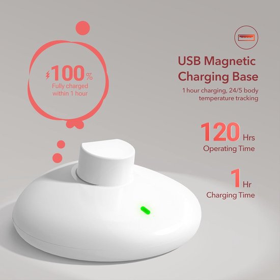 Slimme Ringen - Temperatuur Sensor - Vruchtbaarheid Volgen - Continue Meting - 8 cm - Paars — afbeelding 5