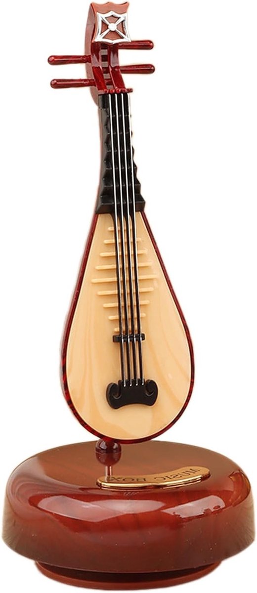 Creatieve Luit Muziekdoos voor Kantoor Decoratie, Verjaardag en Feestdagen - Uniek Cadeau voor Muziekliefhebbers