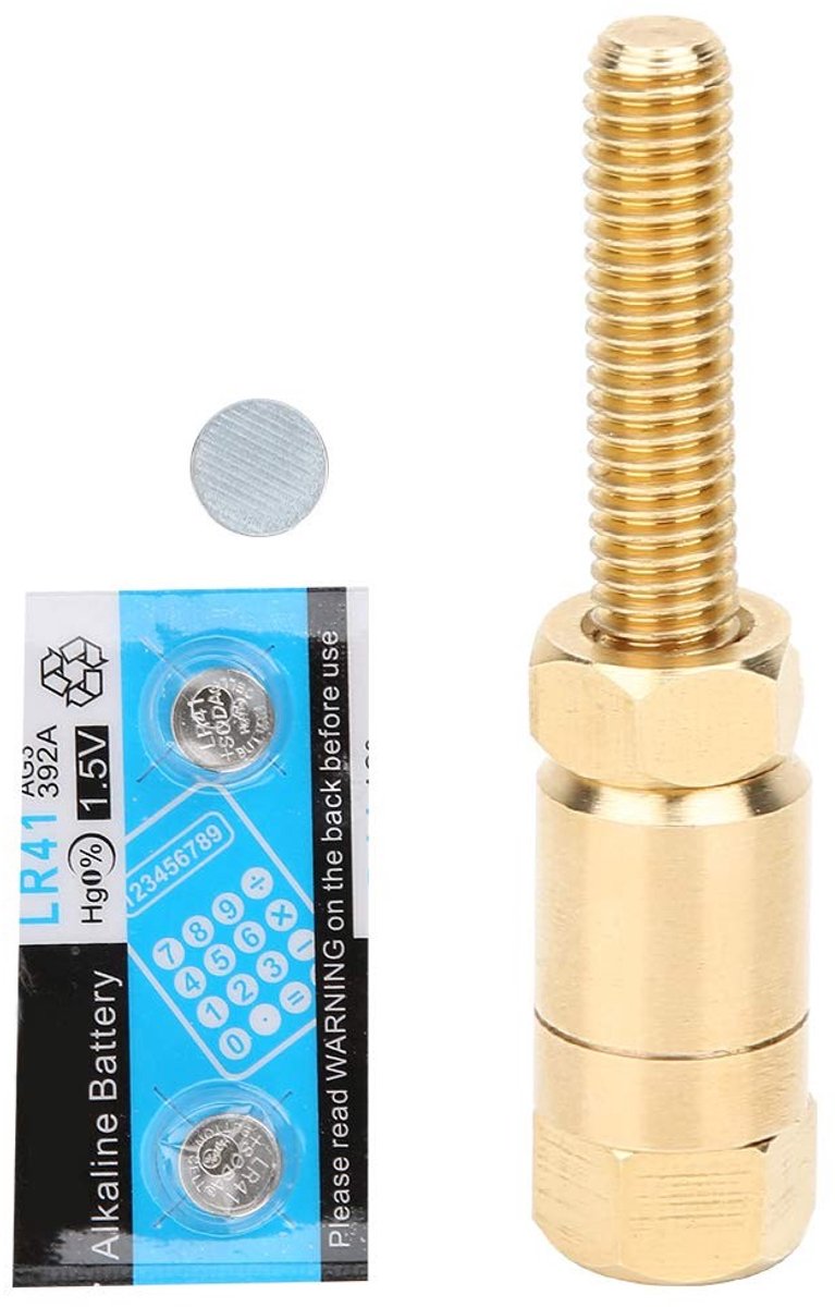 Allecto Premium - Magische Truc Prop - Autorotation Nut Off - Screw Close Up Gimmick - Accessoire - Batterijen - Kinderen en Volwassenen
