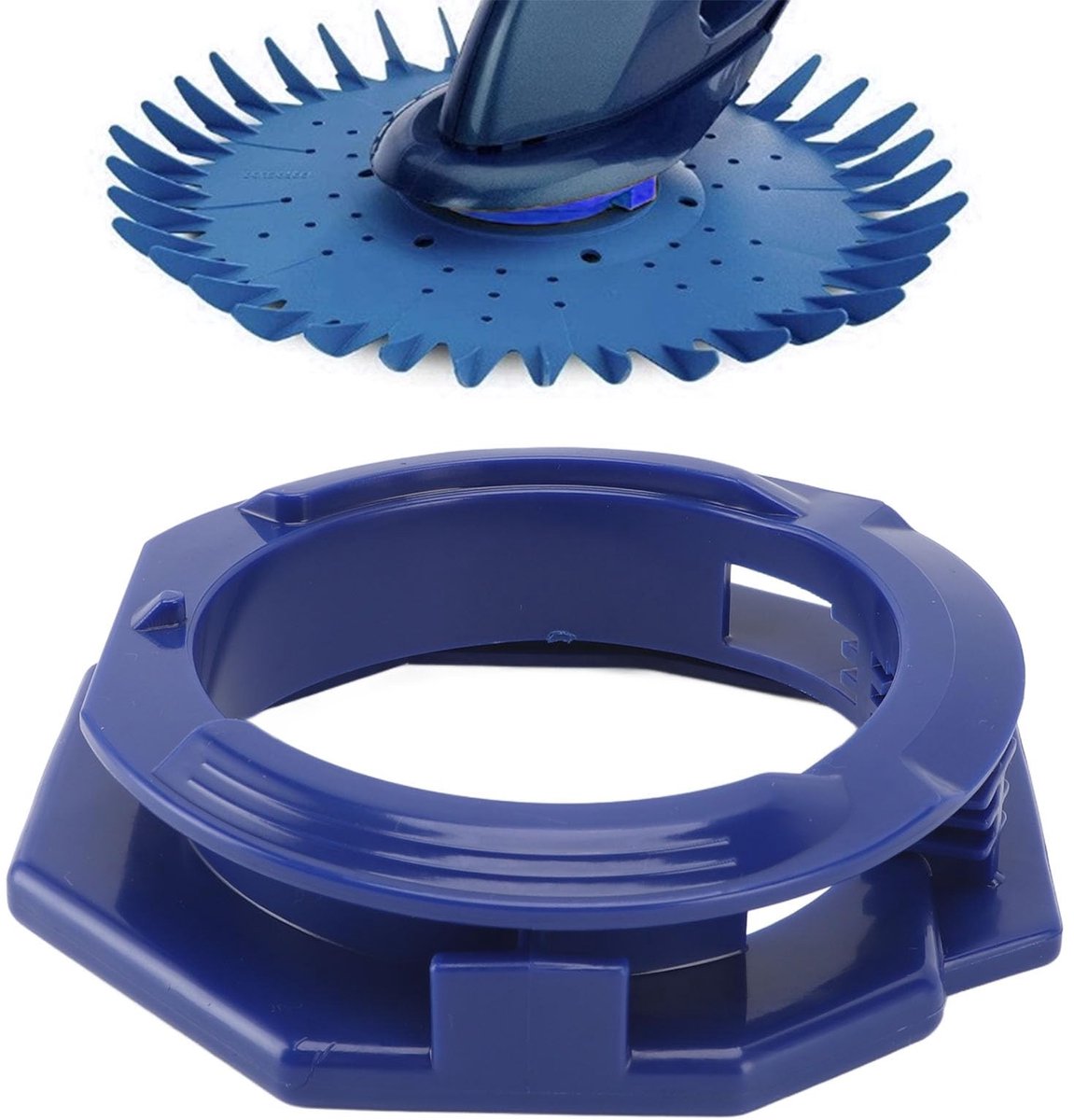 Dailygoods- Voetkussen Efficiënte Reiniging - Vervanging Zwembadrobot - Universele Onderdelen - Hard PVC-Materiaal - Eenvoudig te Installeren - Houdt Water Kristalhelder - Zwembadreiniger