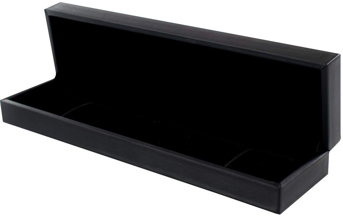 Dailygoods- Sieradenbox Luxe - Juwelenkistje - Organiserend Ontwerp - Antislip - Velours Binnenkant - Bescherming tegen Krassen - Juwelendoos