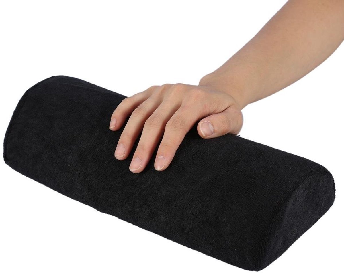 Dailygoods- Manicuregereedschap professioneel - Handkussen/pluche - Zachte ondersteuning - Afneembaar ontwerp - Draagbaar - 10 kleuren beschikbaar - Nagelkussen