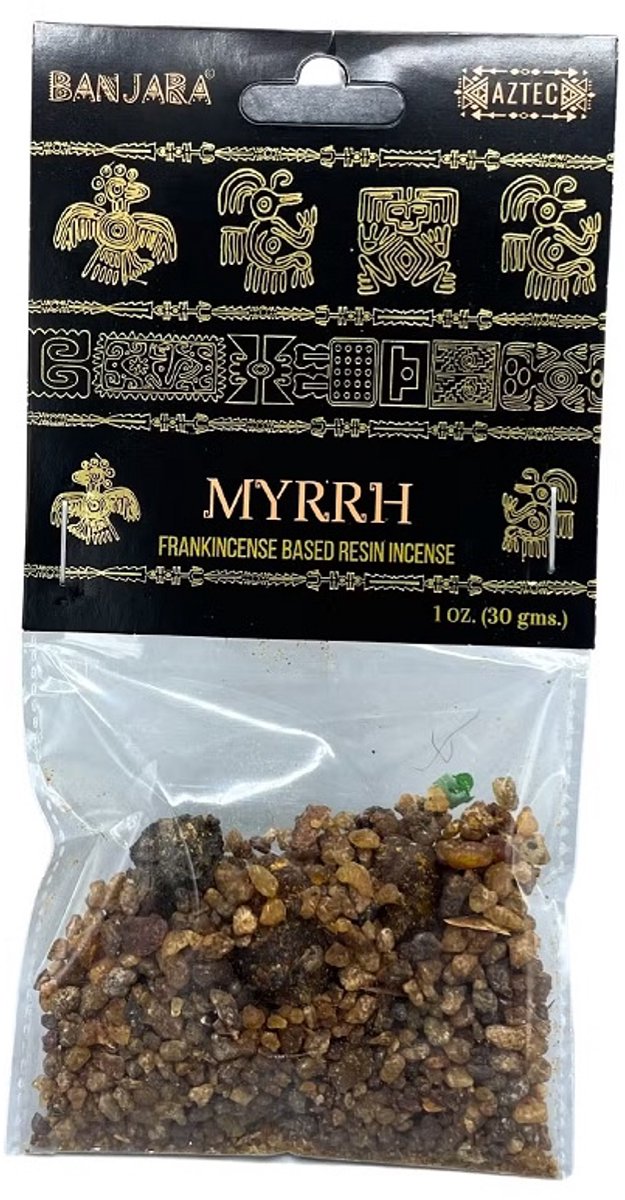 Banjara - myrrh - wierookhars - zakje 30 gram