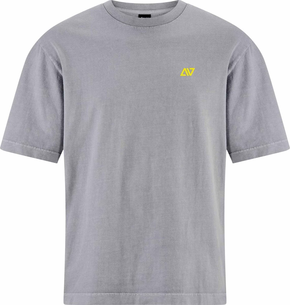 ACID Organic T-shirt GTY Fit Washed grijs S