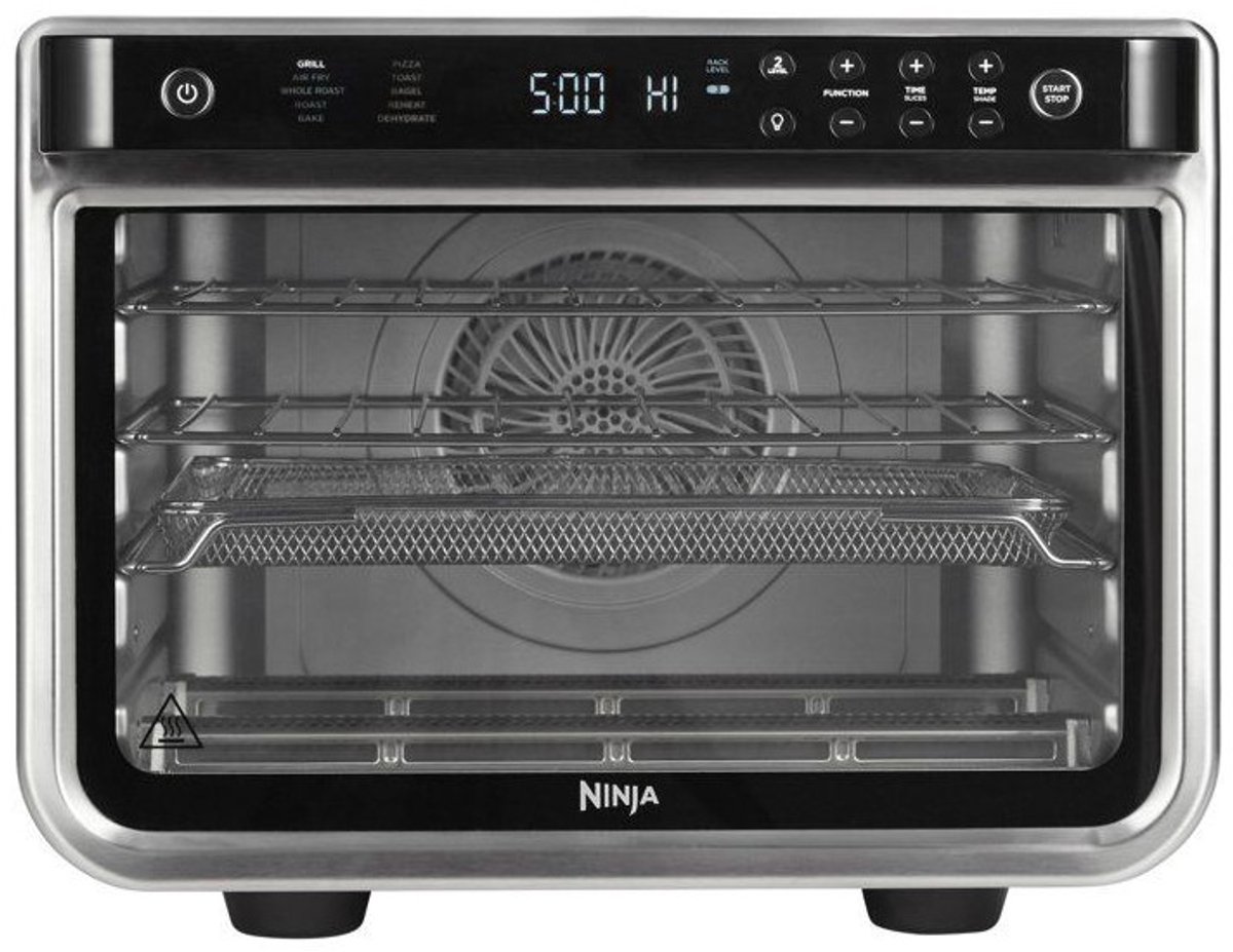 Ninja DT200EU Vrijstaande Multifunctionele Oven - 10 Kookprogramma's - 29 Liter - 2400 Watt - Zilver – foto 8