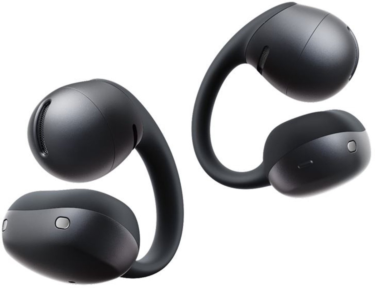 Shokz OpenDots Air Open-ear Clip-on Oortjes – Draadloze Oordopjes – Zwart