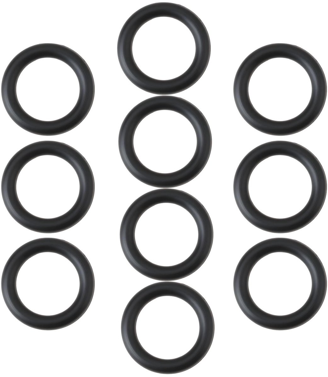 Dailygoods- O-ringen set 10pcs - Compatibel met Karcher SC2/SC3/SC4/SC5/CT10 - 7.5x11.1x1.8mm - Duurzaam rubber - Verbeterde afdichting - Afdichtringen