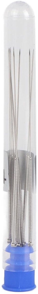 Dailygoods- Printkopreiniger 0.4mm - Reinigingsset - Voor 3D Printer - Flexibel/Materiaal - 10 Stuks - Duurzaam/Herbruikbaar - Nozzle Cleaner