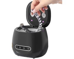 VHV - Ultrasoon reiniger - Beugel reiniger - Retainer cleaner - UV reinigingsapparaat 52 kHz - Voor kunstgebit sieraden en mondbeugel