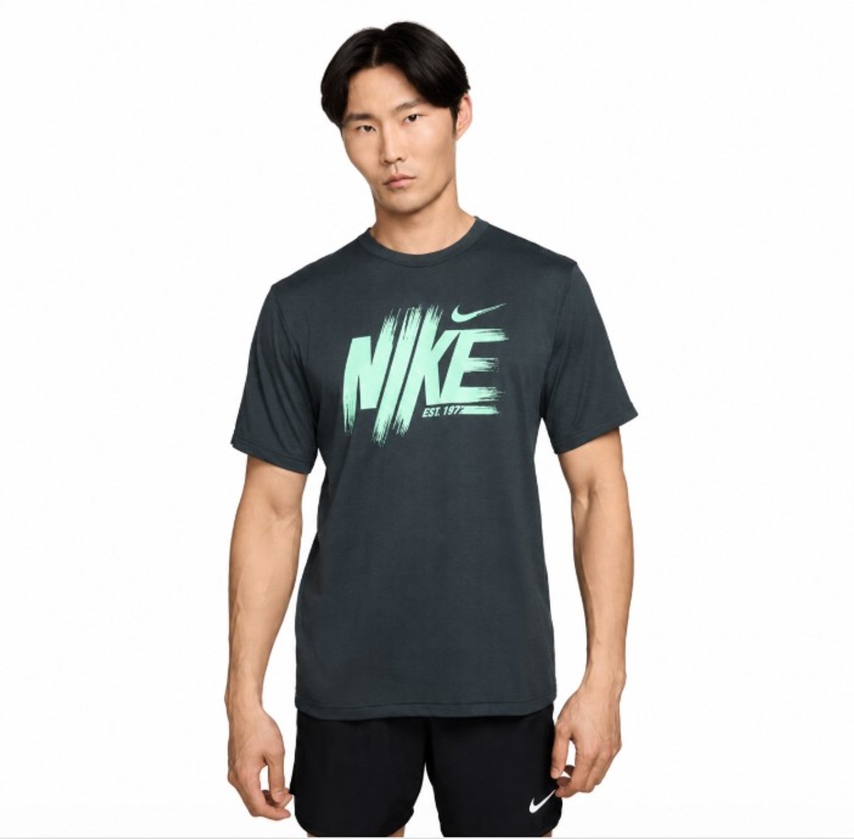 Nike Hyverse Dri-FIT Trainingsshirt Heren Sportshirt Ademend Fitnessshirt Trainingskleding Mint