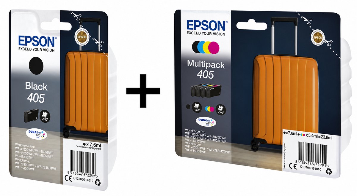 Epson 405 multi pack + black