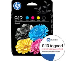 HP 912 - Inktcartridge - Origineel -Standaard capaciteit - Kleur + Instant Ink tegoed