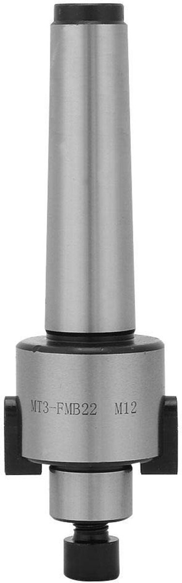 VLEMICO- Freeshouder M12 Draad 138 mm - Stalen Gereedschapshouder - Taps Toelopende Houder - Snijden van Plaatwerk - Hoogwaardige Staal - Duurzaam en Schokbestendig