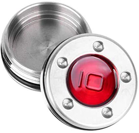 VLEMICO- Puttergewichten 10g - 2 Stuks - Hoogwaardige Metalen Gewichten - Rubberen Ringen - Slijtvast - Vochtbestendig - Golfgewichten van Vlemico — afbeelding 4