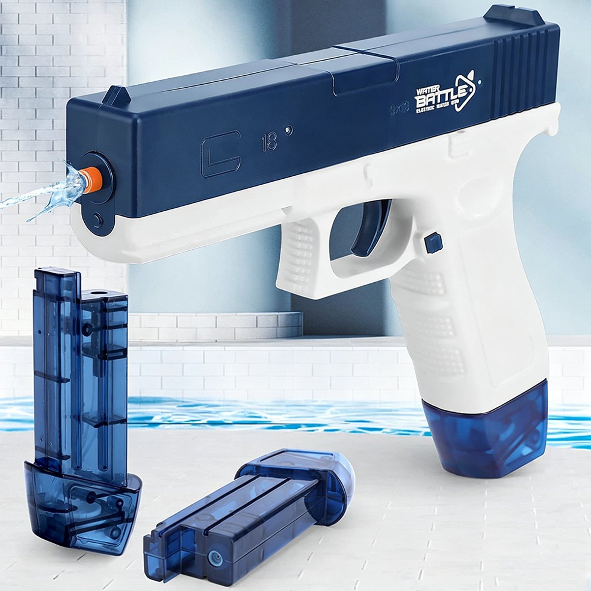 Elektrisch Waterpistool - Automatisch Waterpistool Voor Kinderen - Waterpistool - Buitenspeelgoed Voor De Zomer Cadeau — afbeelding 16