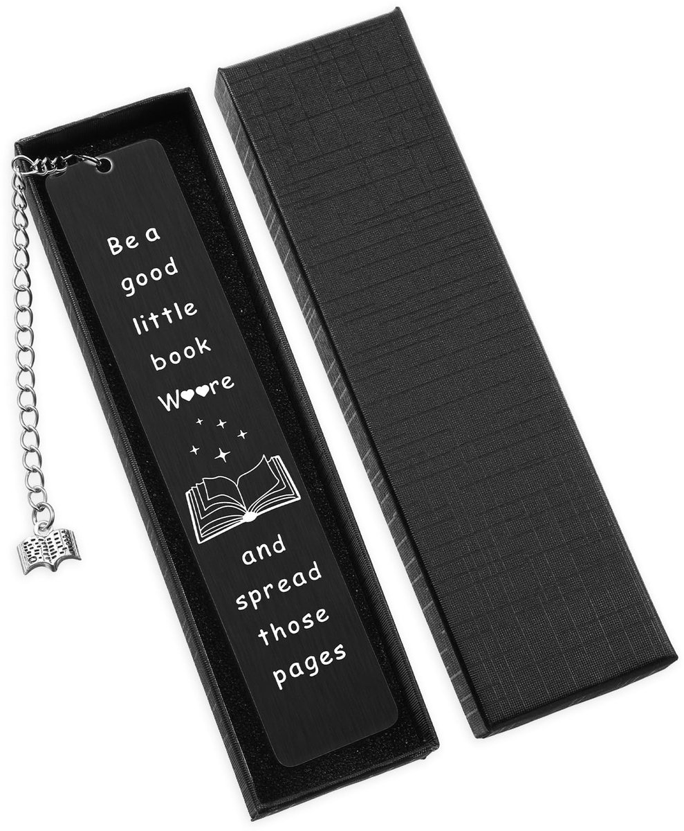 Dailygoods- Bladwijzers Grappig Cadeau - Metalen Bladwijzers - Roestvrij Staal - 13x2.6cm - Boekenlegger - Voor Vrouwen/Boekenliefhebbers - Boekmarker