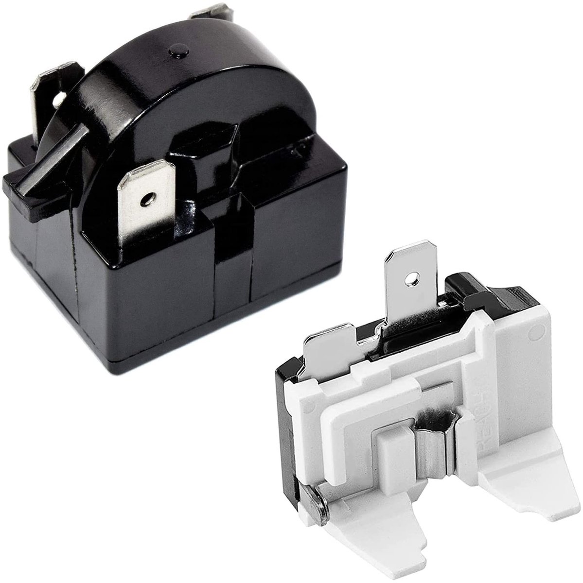 Dailygoods - PTC Starter Relay - Overload Bescherming - Voor Koelkast - Energie-efficiënt - Betrouwbare werking - Verhoogde levensduur - Geschikt voor...