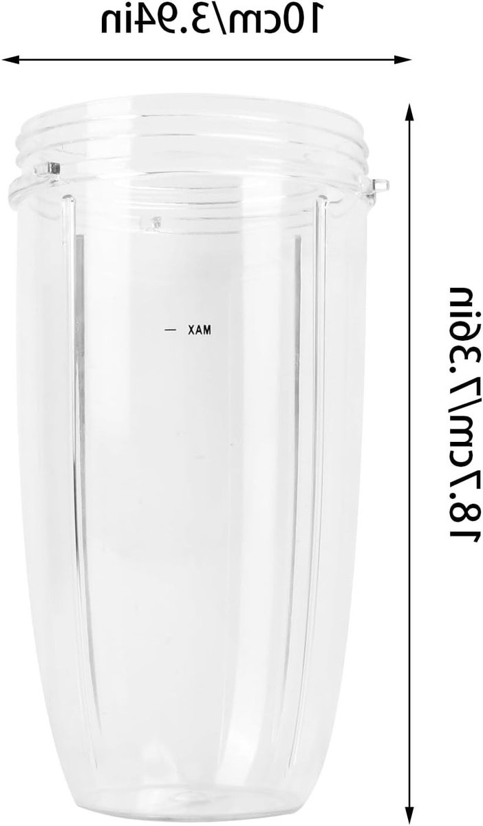 Reservebeker voor mixer, vervangende plastic sapbeker van 32 ounces, accessoires voor juicers en mixers — afbeelding 5