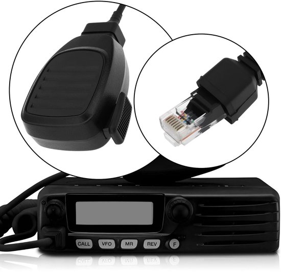 Dailygoods - Vervangmicrofoon voor Kenwood TS-480, TM-V7, TM-D700 en meer van Dailygoods — afbeelding 2