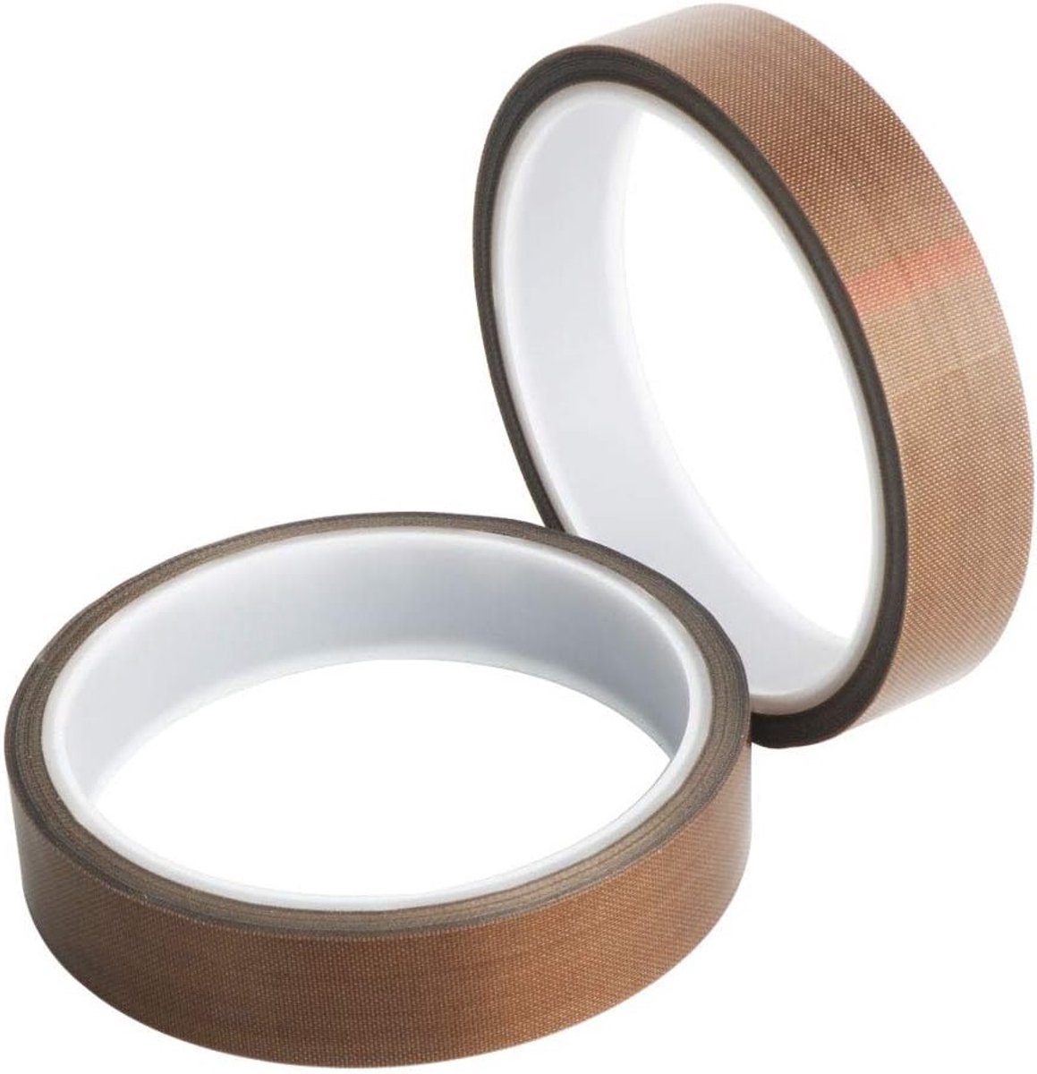 Dailygoods- PTFE Tape - Hoge Temperatuur Tape - Zelfklevend - 2 Rollen - Hittebestendig tot 300°C - Lengte 10m, Breedte 19mm