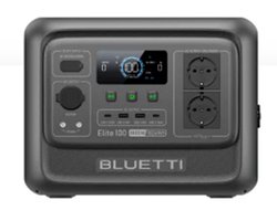 BLUETTI Elite 100 V2 1024Wh - 1800W - Duurzame energie - Powerstation - Draagbare Accu - voor Camping, Thuis Noodstroom, outdoor