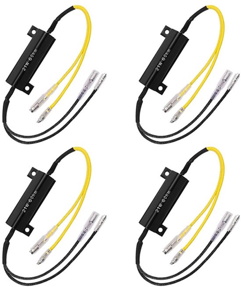 Allecto - Motorfiets Led Indicator Weerstand - Hyperflash Decoder